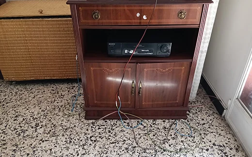 Antes del vaciado de piso