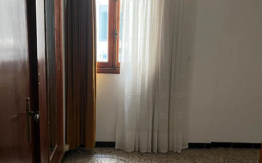 Después de retirar muebles grandes