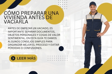 Cómo preparar una vivienda antes de vaciarla