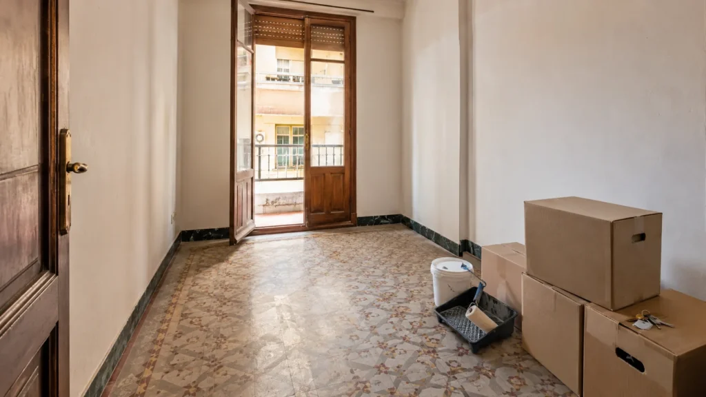 clasificar objetos para vaciar vivienda heredada