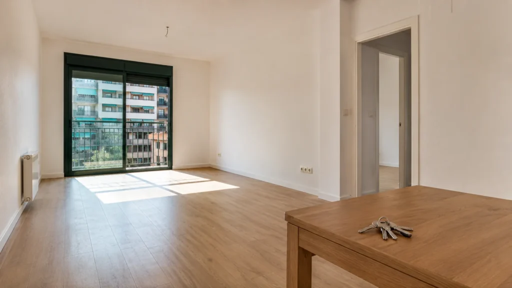 limpieza después de vaciar piso antes de alquilar