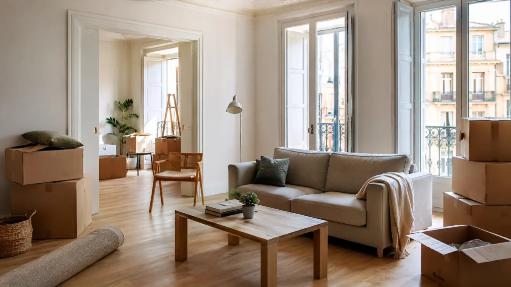 muebles que sobran después de una mudanza en un piso español