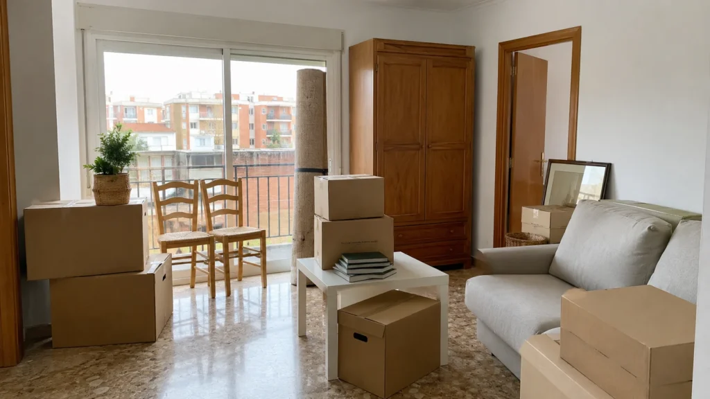 precio vaciado de piso con muchos muebles y enseres